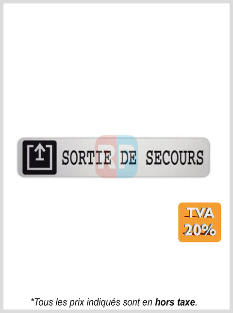Picto SORTIE DE SECOURS