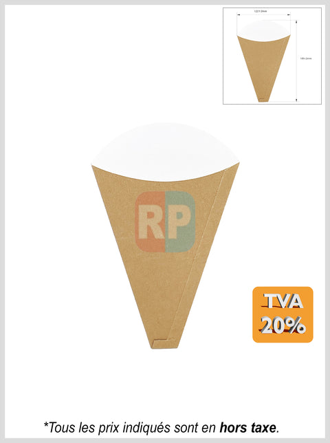 Cones crêpe