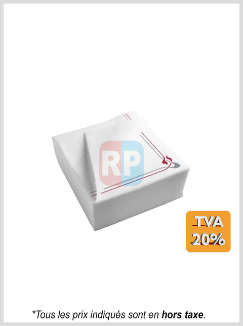 Serviette double point 40x40cm 2F