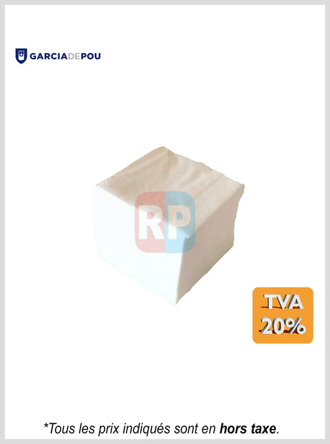 Serviette blanche ouate