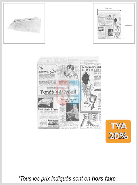 Sachet papier ingraissable