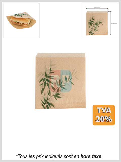 Sachet papier ingraissable