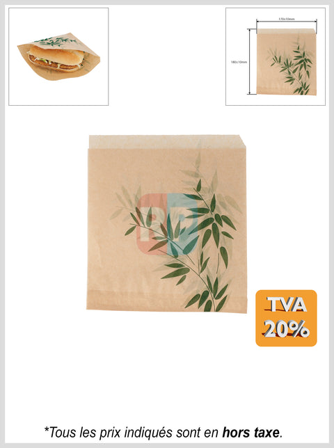 Sachet papier ingraissable