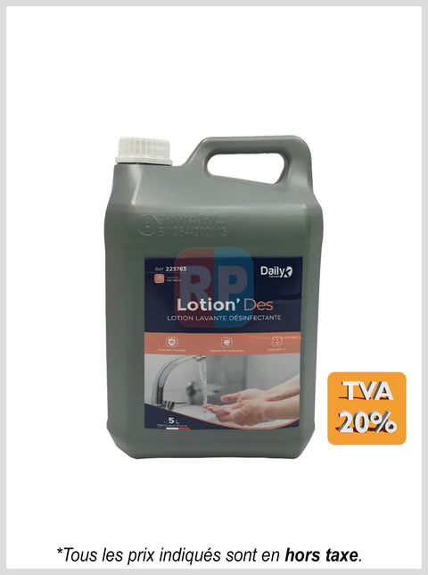 Lotion lavante désinfectante