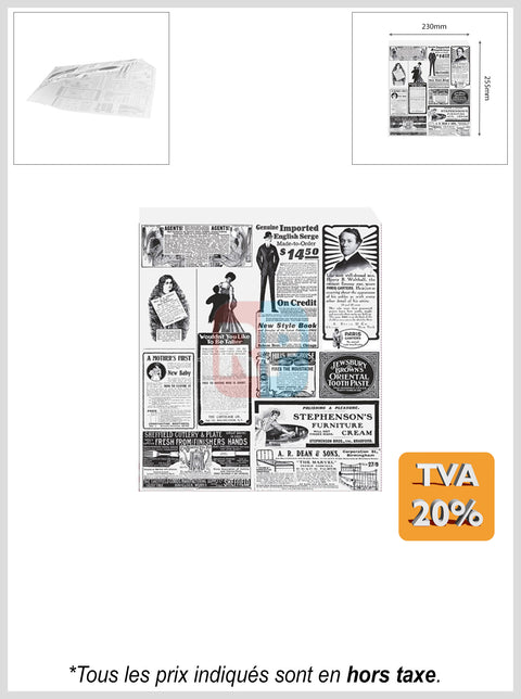 Sachet papier ingraissable