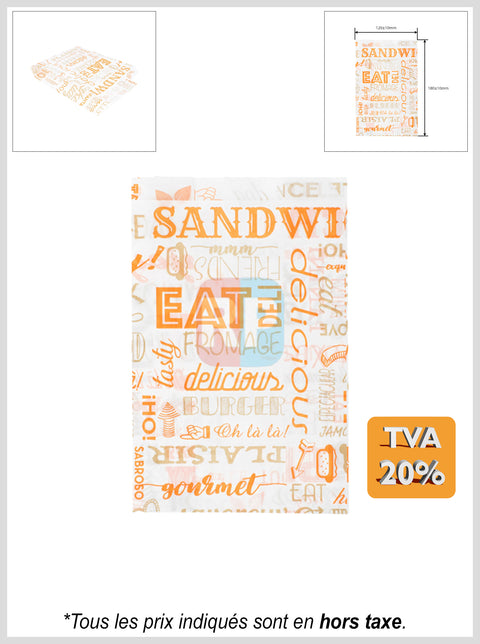 Sachet ingraissable