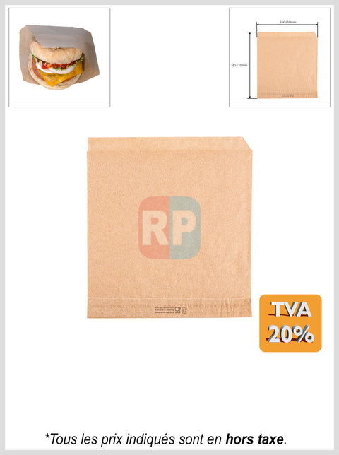 Sachet papier ingraissable