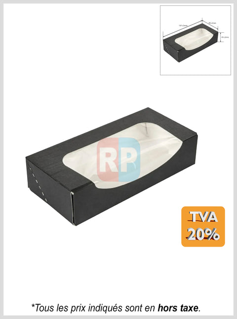 Boîte en carton ingraissable