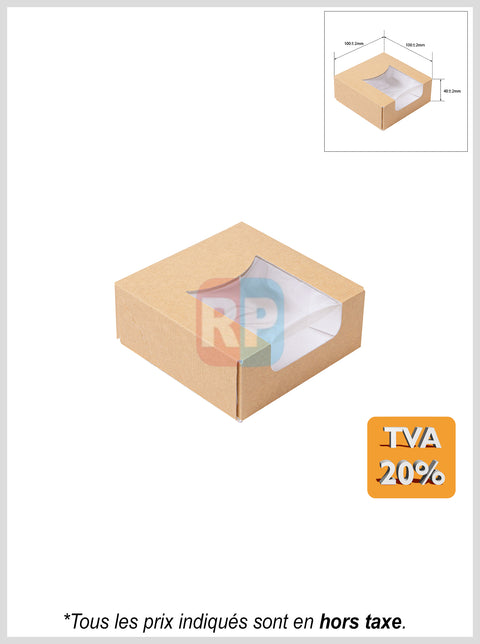 Boîte en carton ingraissable