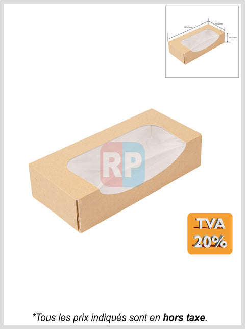 Boîte en carton ingraissable