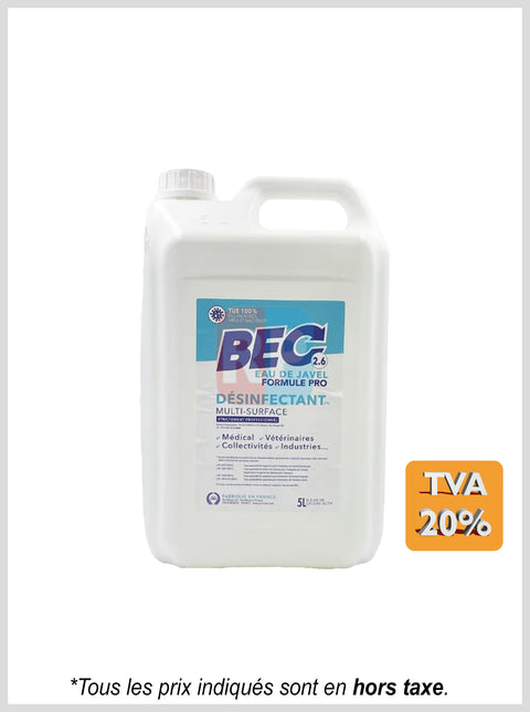 Eau de javel 2,6%