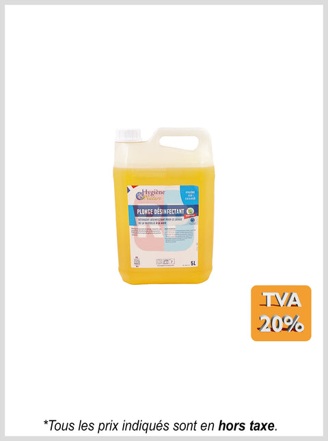 Plonge désinfectant