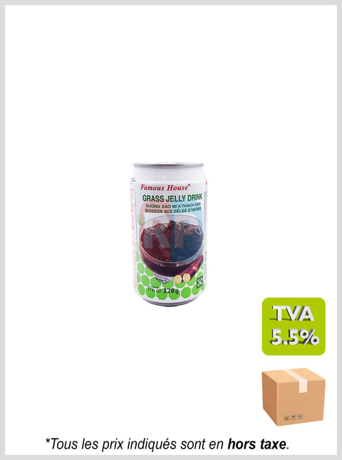 Boisson aux gelée d’herbe