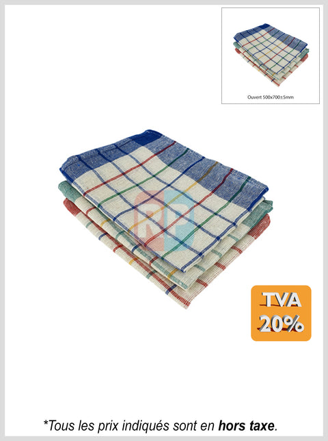 Torchon vaisselle en coton