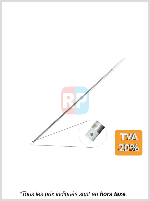 Manche en aluminium à vis