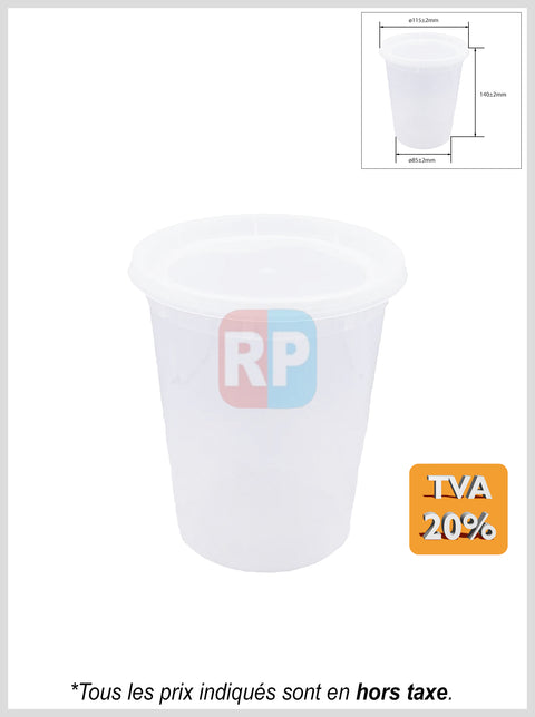 Barquette PP ronde