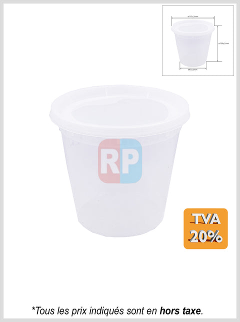 Barquette PP ronde
