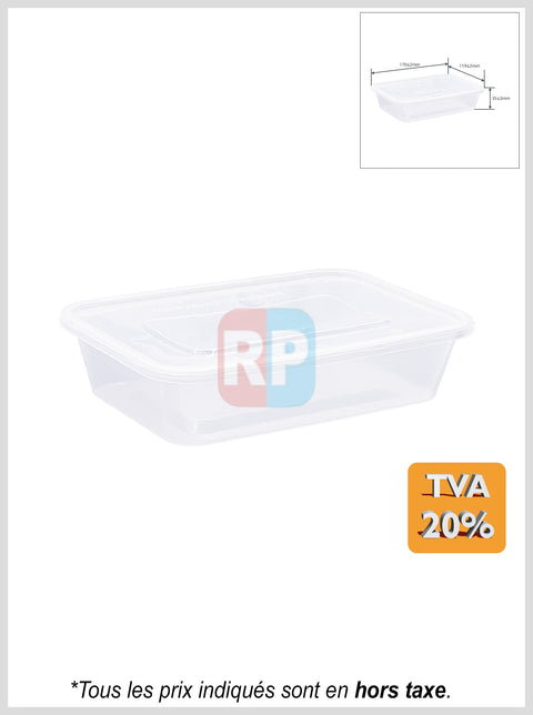 Barquette micro-ondable PP