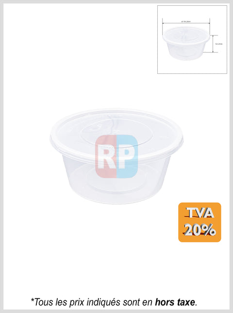 Barquette PP ronde