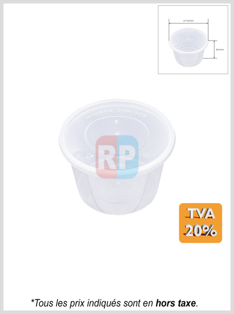 Barquette PP ronde