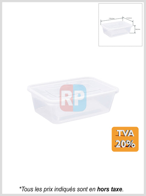 Barquette micro-ondable PP