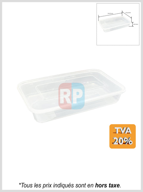 Barquette micro-ondable PP