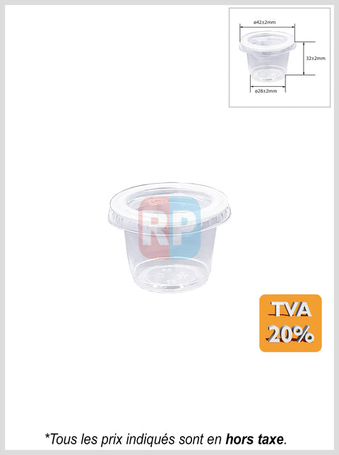 Pot à sauce en plastique