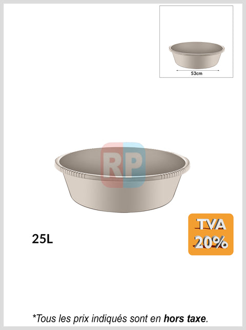 Bassine ronde