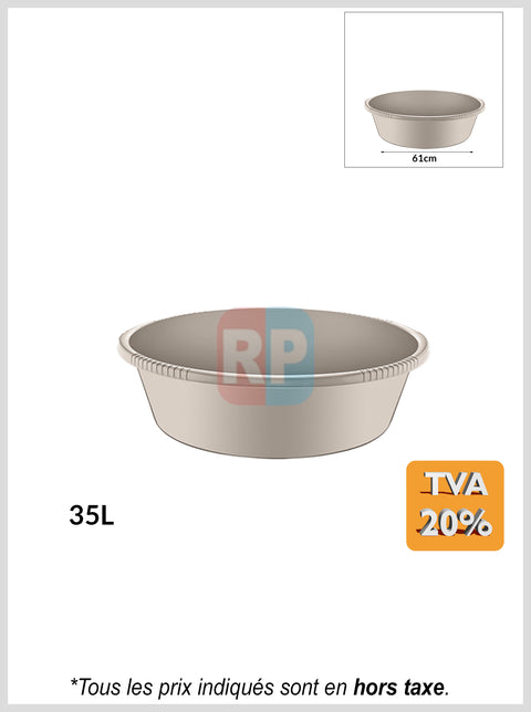 Bassine ronde