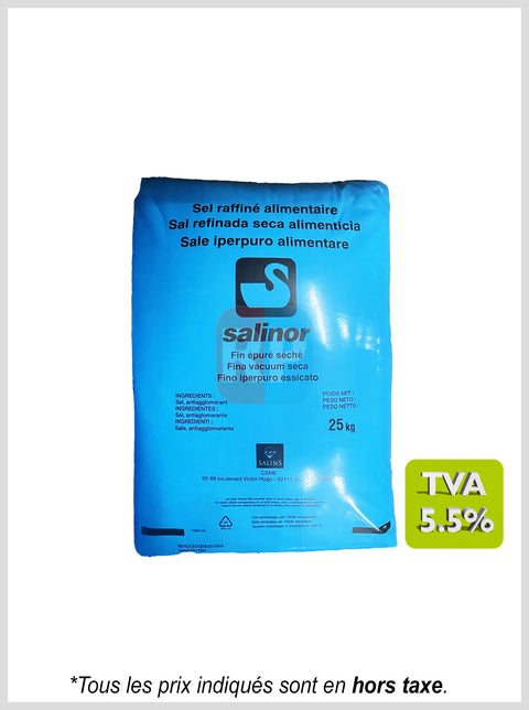 Sel fin alimentaire Salinor