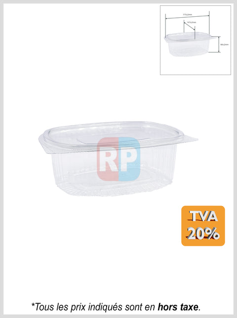 Barquette plastique ovale