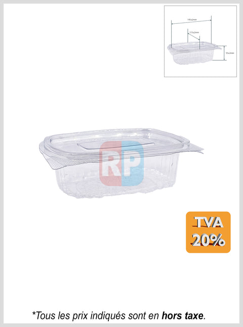 Barquette plastique ovale