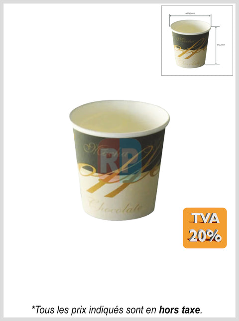 Gobelet impression en carton CHIC