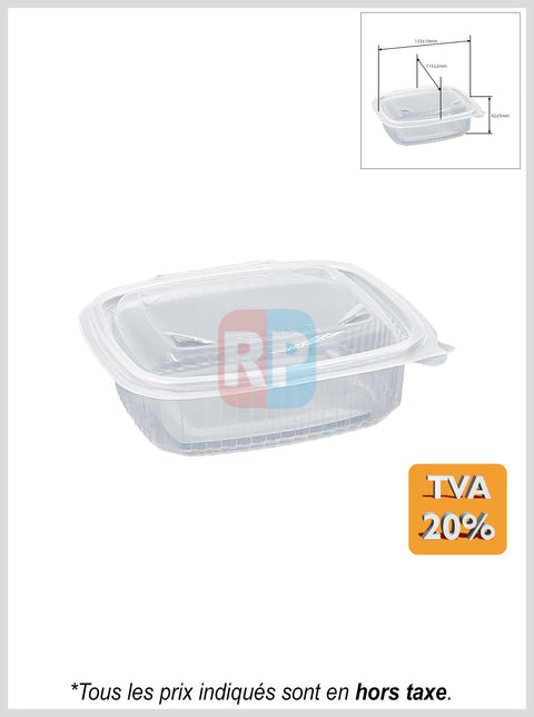 Barquette traiteur rectangle micro-ondable